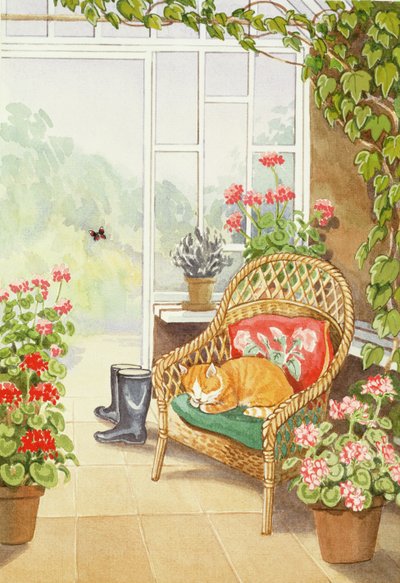 In the Conservatory by Lavinia Hamer